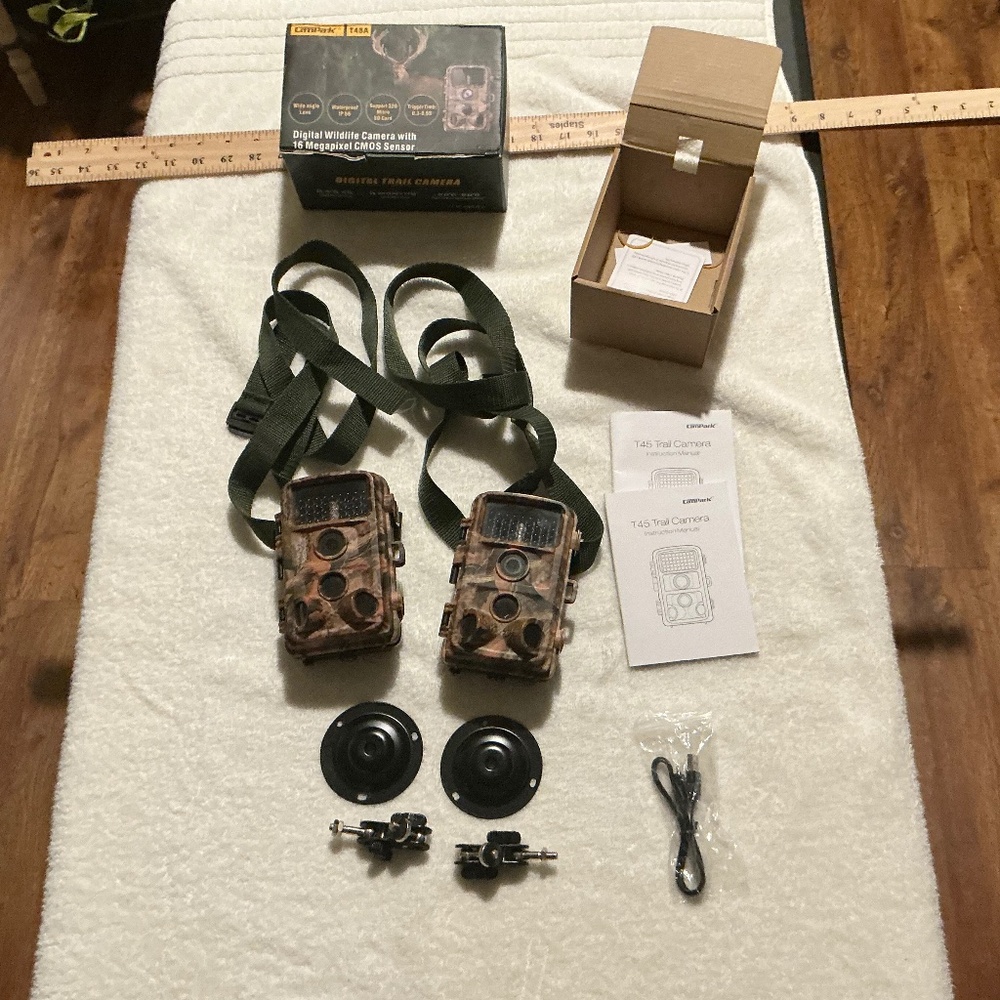 Set of Two Campark Digital Cameras T45A